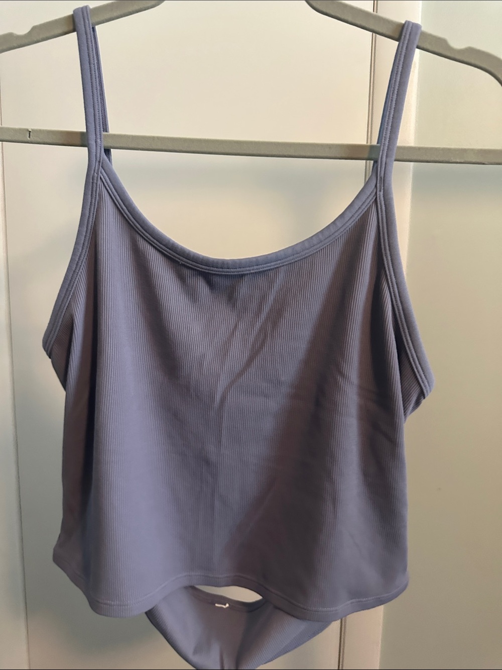 Athleta Lavender Ribbed Camisole Tank